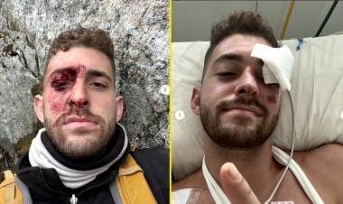 El dramático relato del turista israelí que estuvo 24 horas atrapado en un glaciar