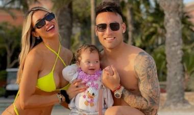 El inesperado problema de Lautaro Martínez y su pareja en Dubai