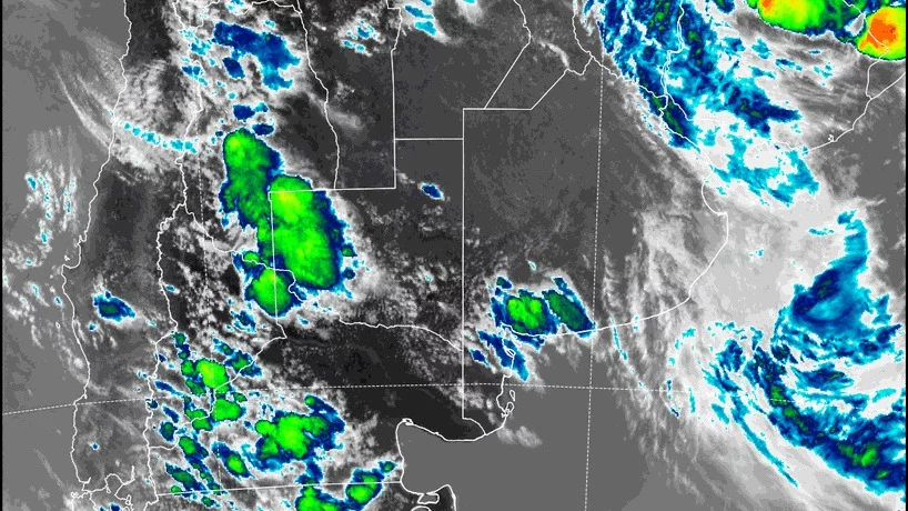 Aviso del Servicio Meteorológico por posibles tormentas fuertes en la región