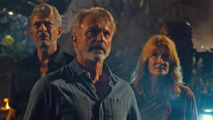 "Jurassic World: Dominion" estrenó un tráiler con los actores originales de "Jurassic Park"