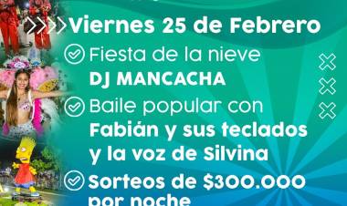 Último fin de semana de CARNAVALES 2022