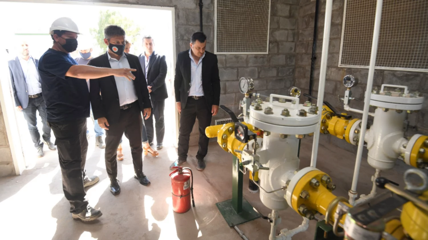 Kicillof inauguró una obra de energía histórica para la zona norte de la región