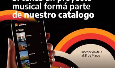 Reapertura de Código Provincia para artistas musicales y murgas