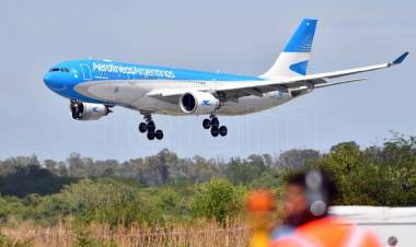 Aerolíneas Argentinas volverá a operar la ruta Buenos Aires-Roma