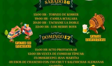 Ya llega la 2° edición de la “Volga Fest” en Santa Trinidad