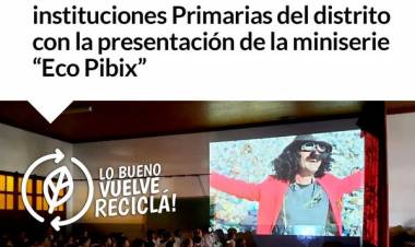 Ciclo de charlas de Ambiente en las instituciones Primarias del distrito