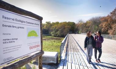 Abrió la nueva reserva ecológica en Costanera Norte