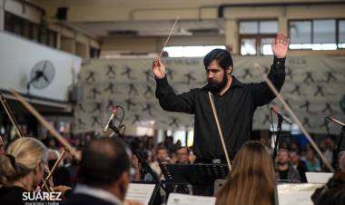 Más de 130 músicos en escena en una tarde a toda orquesta en la Unidad Académica