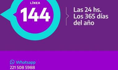 Línea 144: atención telefónica en situaciones de violencia por razones de género 