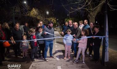 Se inauguró la ciclovía sobre avenida Sixto Rodríguez!