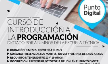 Curso de introducción a la programación