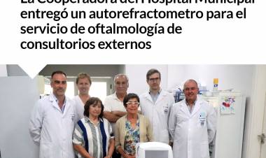 Hospital Municipal “Doctor Raúl Caccavo”: Oftalmologia