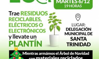 Eco Canje en la Delegación de Santa Trinidad