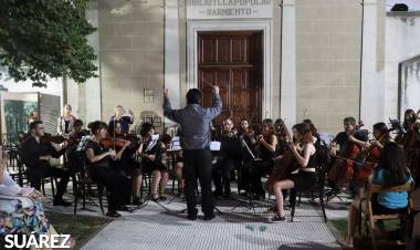 Imponente cierre del 4° Campamento Musical de la Orquesta Escuela de Jóvenes de Coronel Suárez