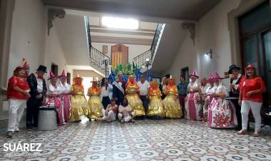 Nuevos trajes de la Comparsa de Personas Mayores para los próximos carnavales de Guaminí 