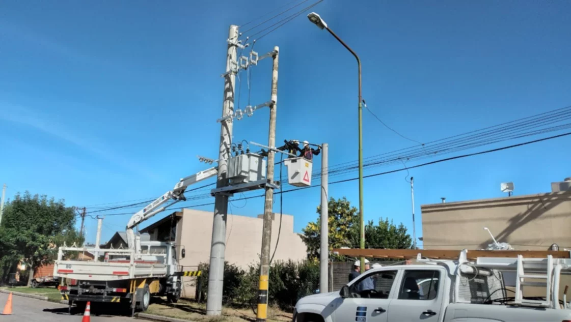 EDES amplió las redes troncales de Coronel Suárez