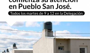 La oficina de Vivienda comienza su atención en Pueblo San José