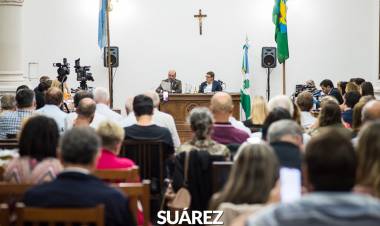 El Intendente Municipal dejó inaugurado un nuevo período de sesiones ordinarias del Concejo Deliberante