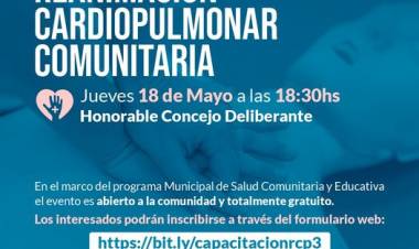 Jornada de Capacitación en Reanimación CardioPulmonar Comunitaria