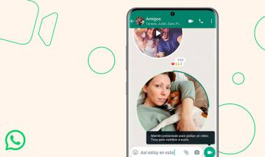 WhatsApp lanzó oficialmente los mensajes de video instantáneos