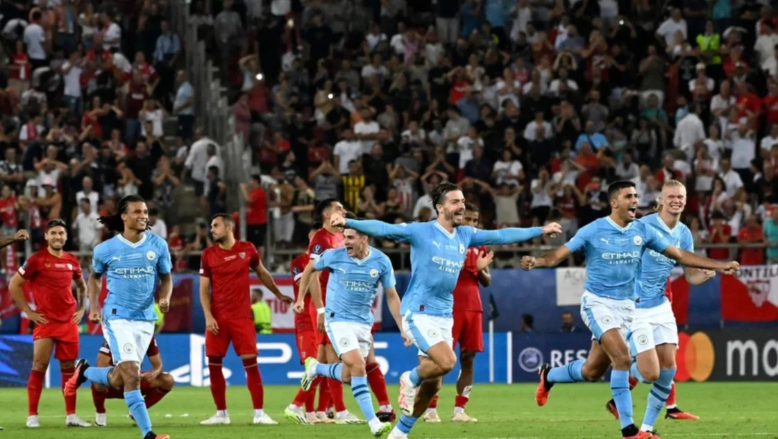 El City es campeón de la Supercopa Europea: venció a Sevilla por penales
