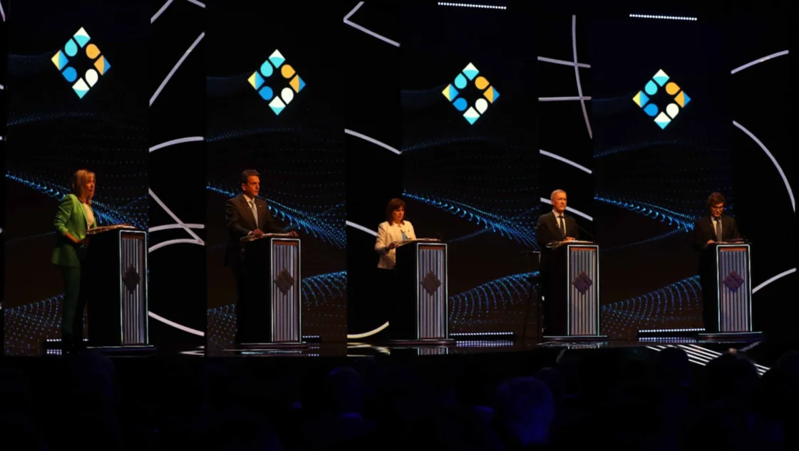 Debate presidencial: Milei y Massa buscaron polarizar y Bullrich apuntó contra ambos