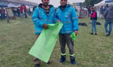 Orden y la limpieza en la 3° edición de la Peatonal Criolla