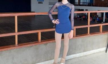 La joven patinadora Ana Clara Saniuk representará a Coronel Suárez en la final provincial de los Juegos Bonaerenses 2024