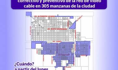 Telecom realizara trabajos de mantenimiento correctivo y preventivo en la red de video cable