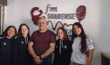 "Encuentros con Pasion Deportiva": nos visitaron jugadoras de CABJ y Byn femenino