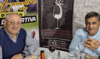 Nos visita el creador del Mundialito, en "Encuentros con Pasion Deportiva"