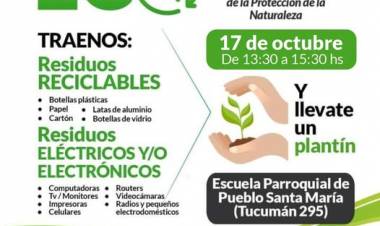 Eco Canje en el marco del Día Mundial de la Protección de la Naturaleza