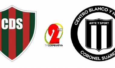 Pasion Deportiva relatara el superclasico suarense en la ultima fecha del torneo clausura