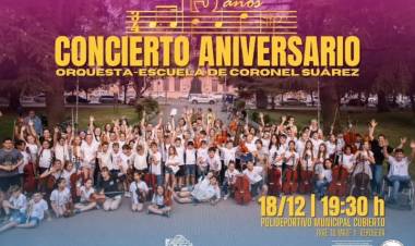 ¡Estamos llegando al final de un año increíble para la Orquesta Escuela de Coronel Suárez!