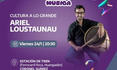 “Cultura a lo Grande” llega a Huanguelén 