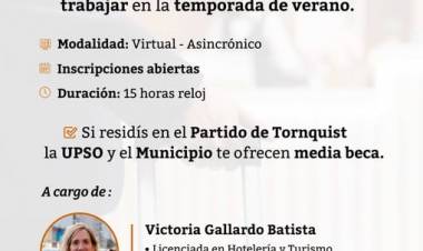 CAPACITACIÓN: Atención en Alojamientos y Servicios Gastronómicos