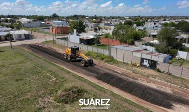 Avanza el plan de mejoramiento de calles de tierra en el distrito
