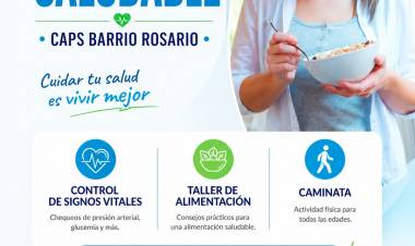 JORNADA SALUDABLE EN BARRIO ROSARIO 