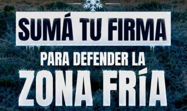 SUMÁ TU FIRMA PARA DEFENDER LA ZONA FRÍA