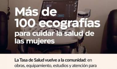 Más de 100 ecografías para cuidar la salud de las mujeres