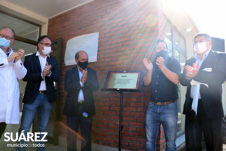 Inauguración del Materno Infantil del Hospital Municipal Dr. Raúl Caccavo