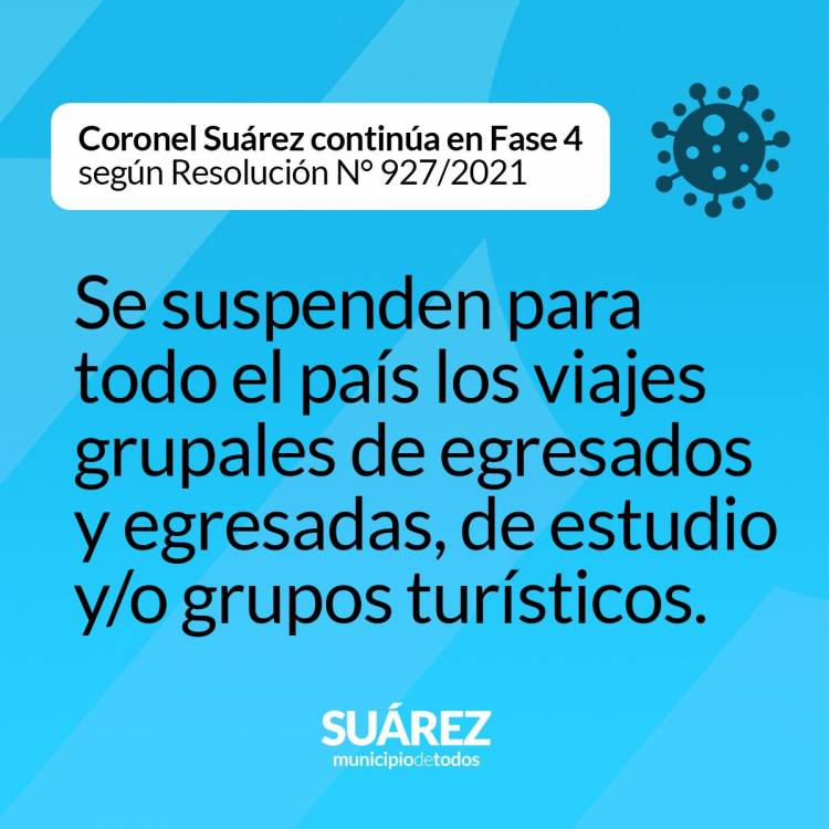 Coronel Suárez continúa en Fase 4 