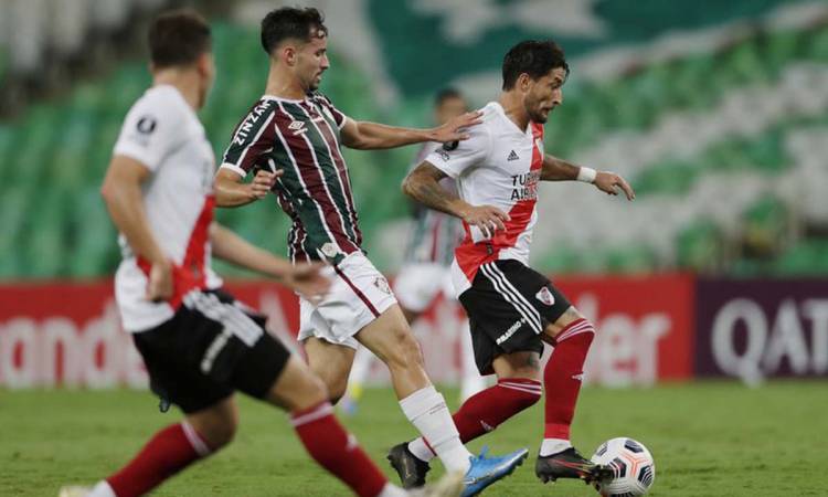 River empató 1-1 con Fluminense en Brasil