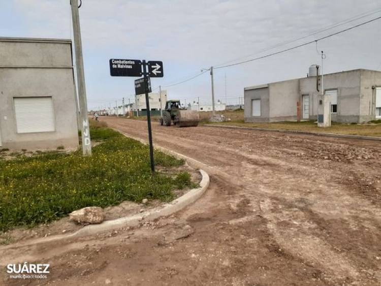 Mantenimiento de calles en Pueblo Santa Trinidad⠀