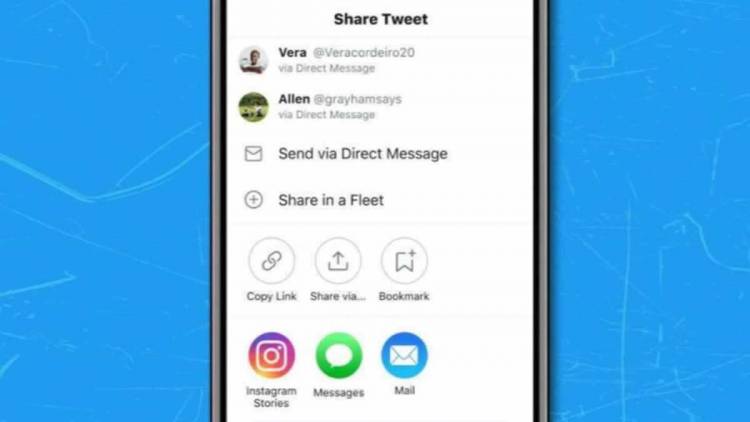 Twitter habilitó la opción de compartir tuits directamente en las Historias de Instagram
