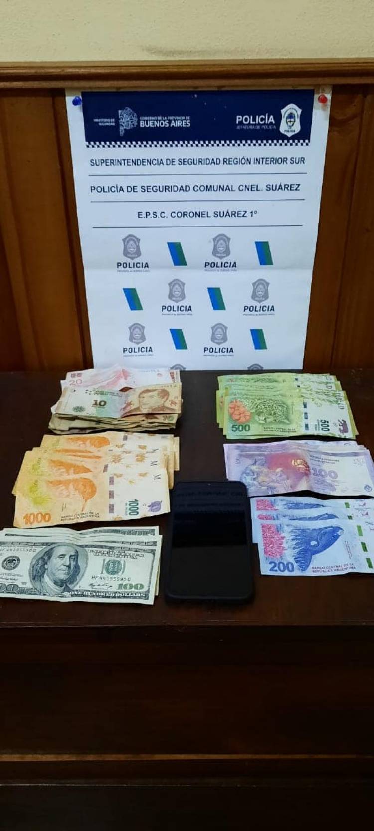 LABOR REALIZADA POR LA POLICIA COMUNAL CORONEL SUAREZ