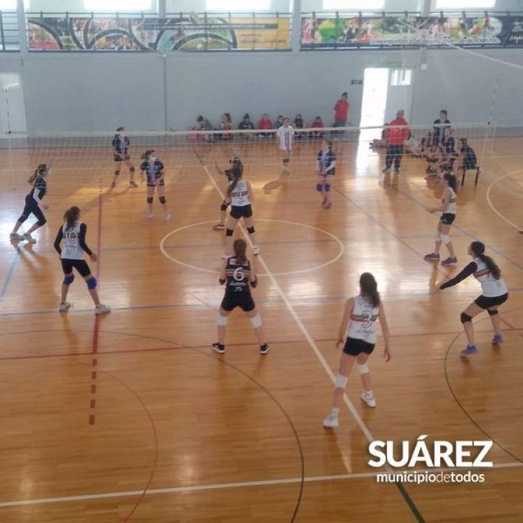 Juegos BA: Los seleccionados locales de Vóley Sub 15 y 18 pasaron a la semifinal provincial de los Juegos BA⠀