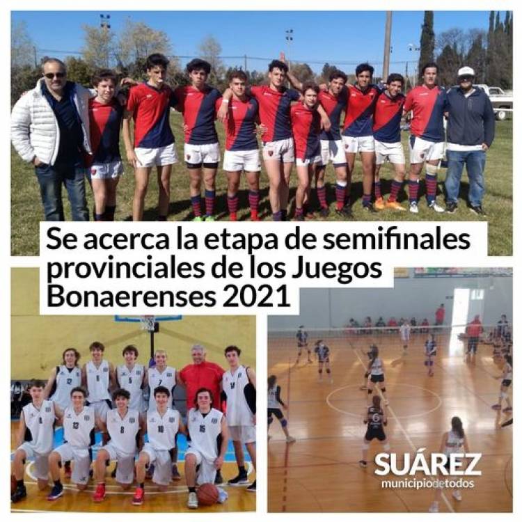 Se acerca la etapa de semifinales provinciales de los Juegos Bonaerenses 2021
