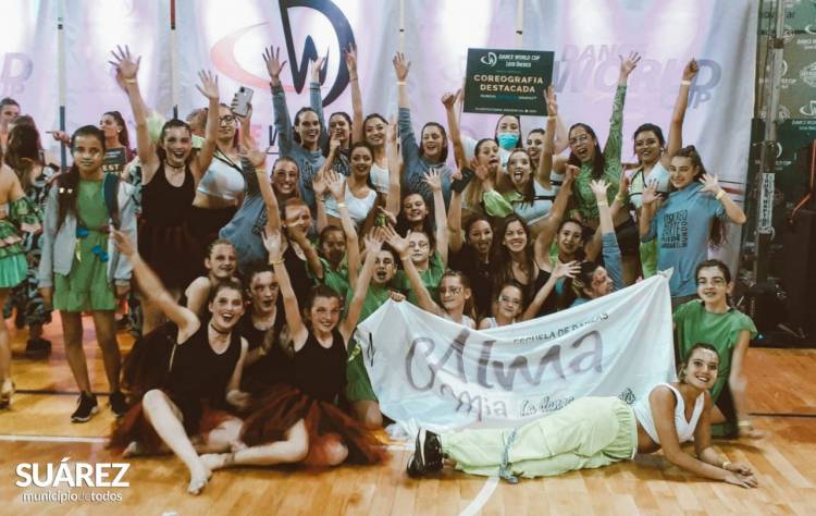 Escuela de Danza Alma Mía en la primera instancia del “World Dance Cup” en Bahía Blanca