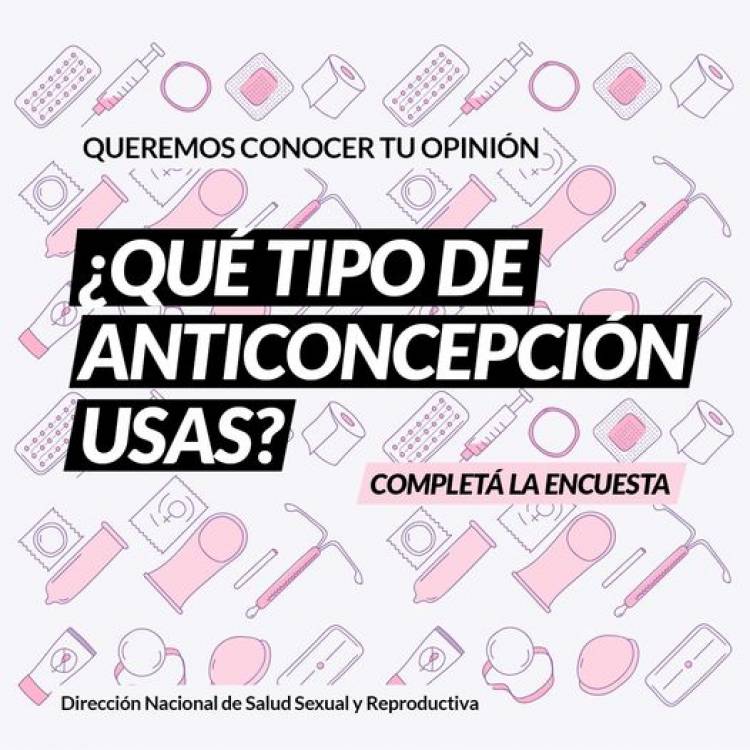 ¿Qué tipo de anticoncepción usas?